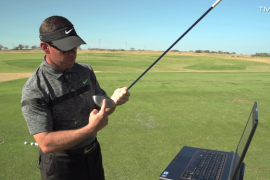 TrackMan Lesson with Sean Foley