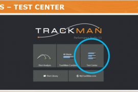 トラックマン、テストセンターの使い方