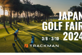 Trackmanが『ジャパンゴルフフェア2024』に初出展、新製品「Trackman iO」を国内初披露